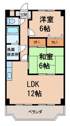 キューブＮの物件間取画像